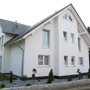 Neubau Wohnhaus (Holzrahmenbauweise) in Lübbecke / Ostwestfahlen
